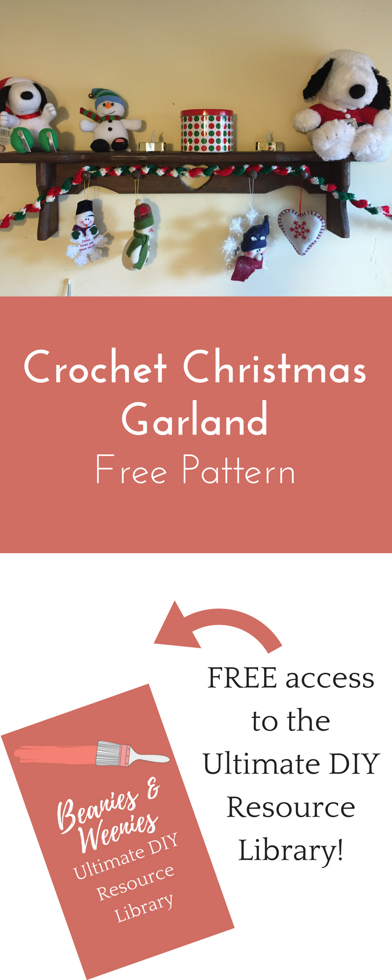Crochet Christmas Garland Free Pattern