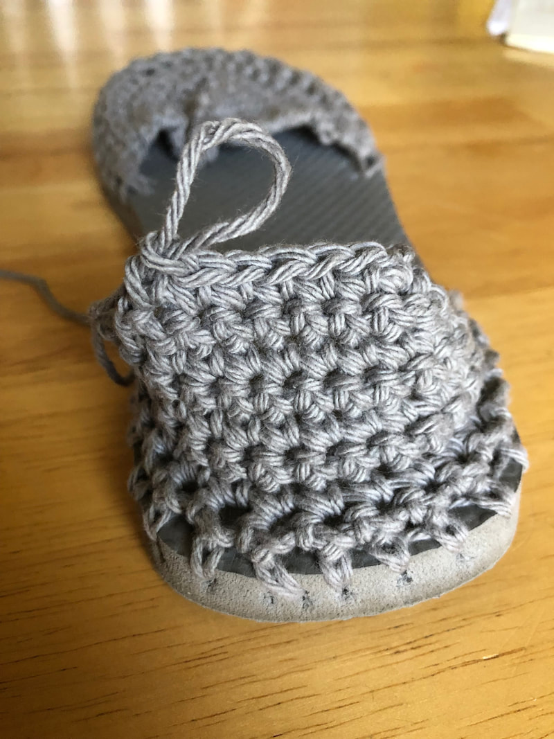 Crochet T-shirt Yarn Shoes