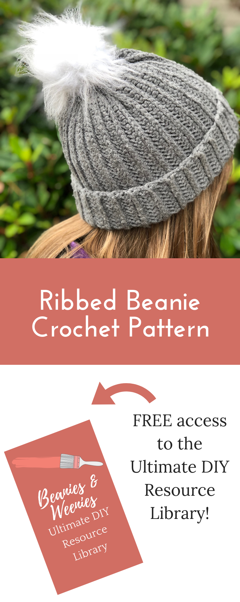 Free Ribbed Beanie Crochet Pattern