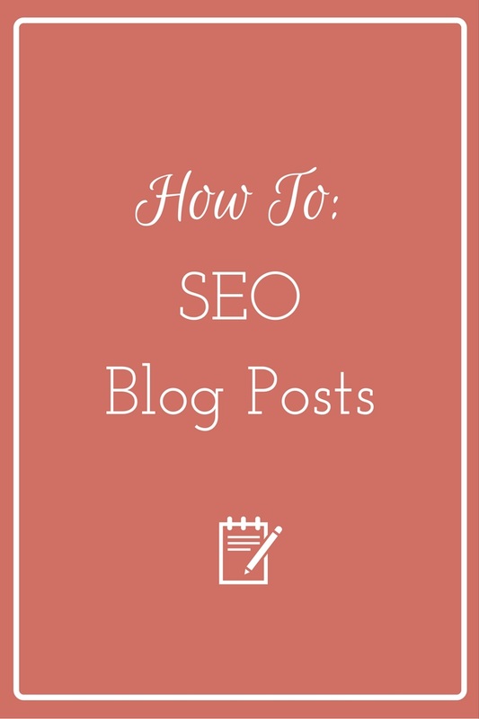 How to SEO Blog Posts