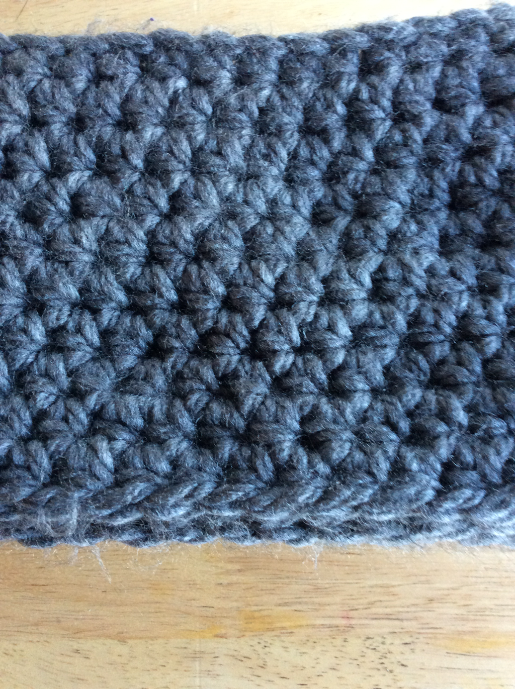 Crochet Infinity Scarf Texture