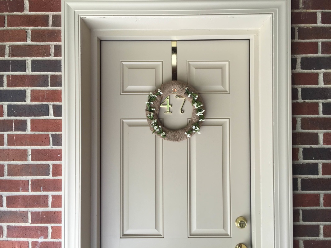 DIY Wreath: Make Your Own Summer Wreath Finished Product