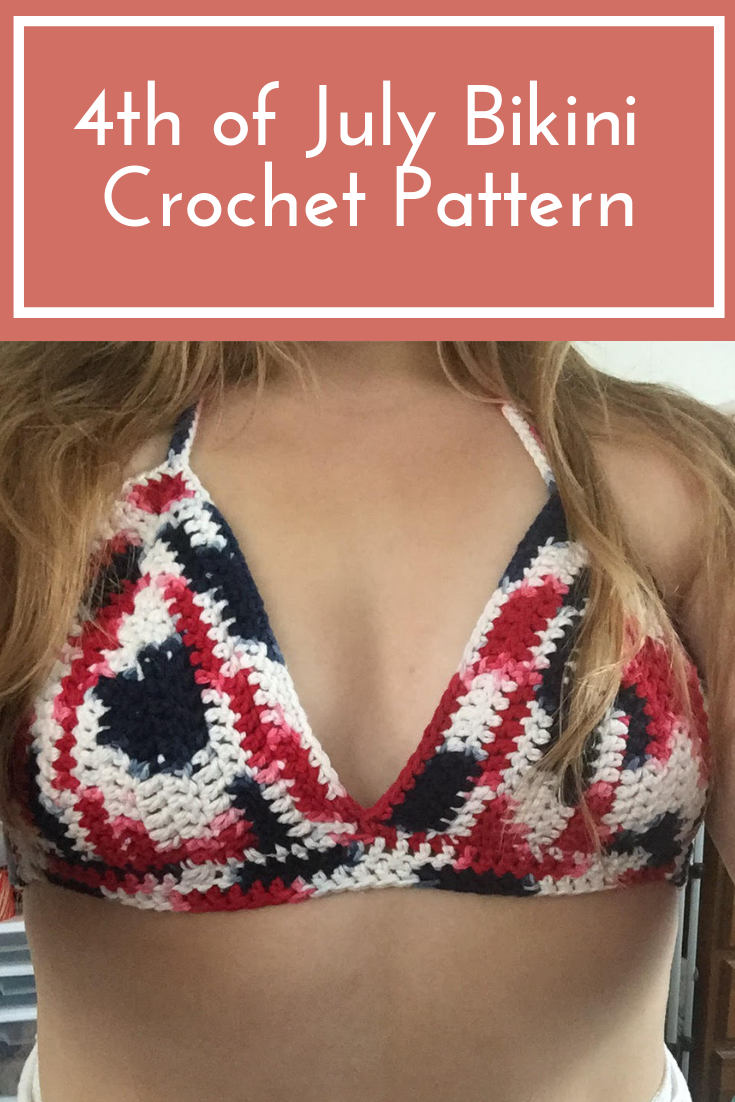 4th of july bikini crochet pattern