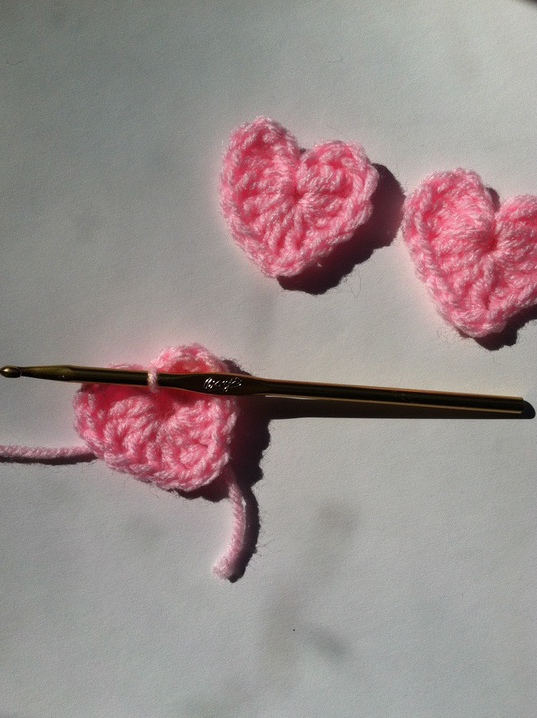Crochet, Hearts, Valentine's Day, Valentines