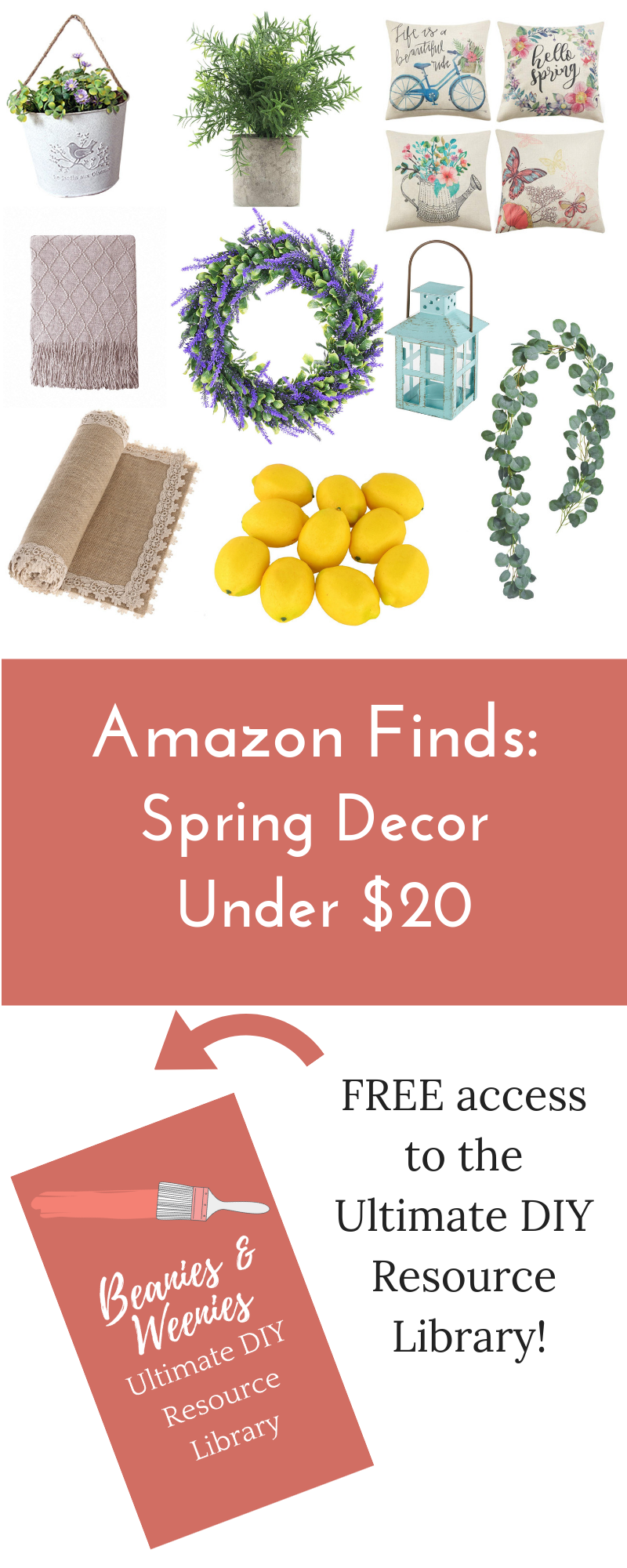Amazon Finds: Spring Decor Under $20