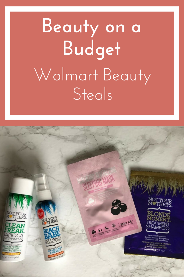 Beauty on a budget | Walmart beauty steals | Not Your Mother's | Hair Care | Face Mask