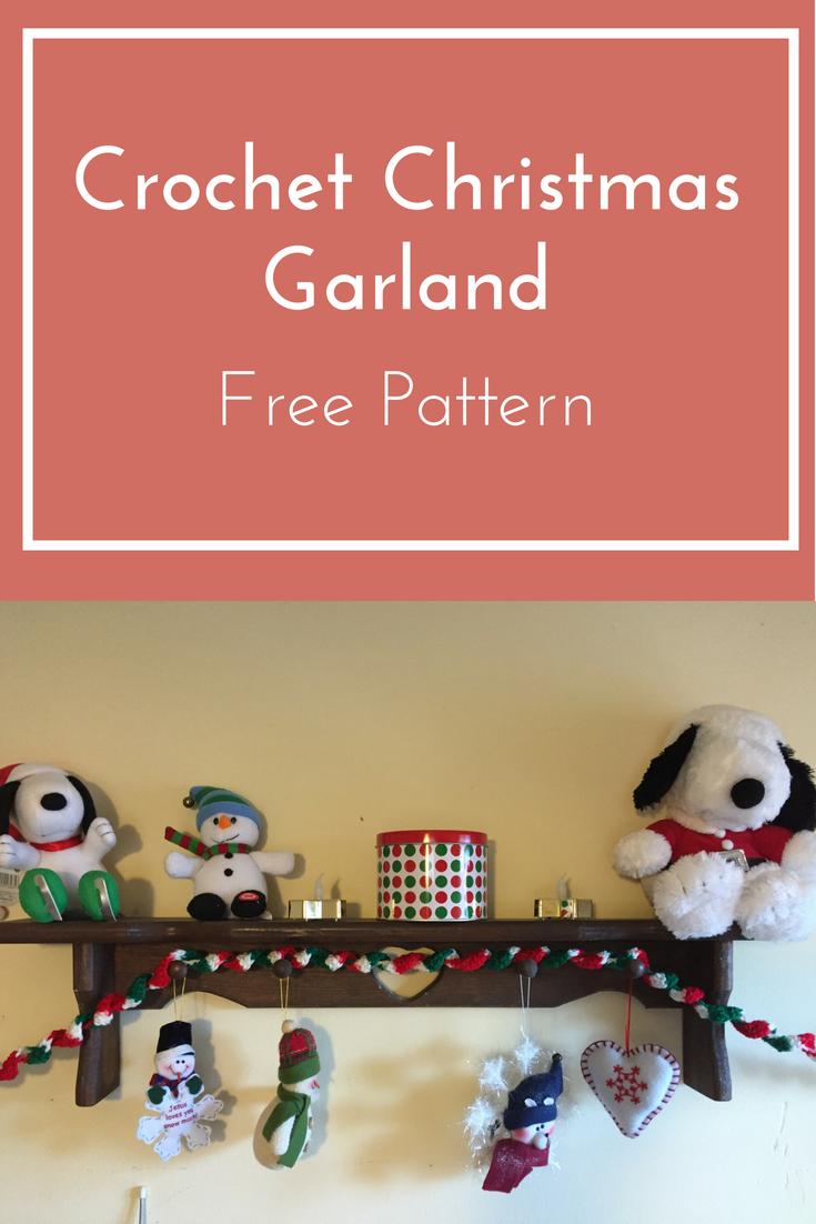 Crochet Christmas Garland Free Pattern