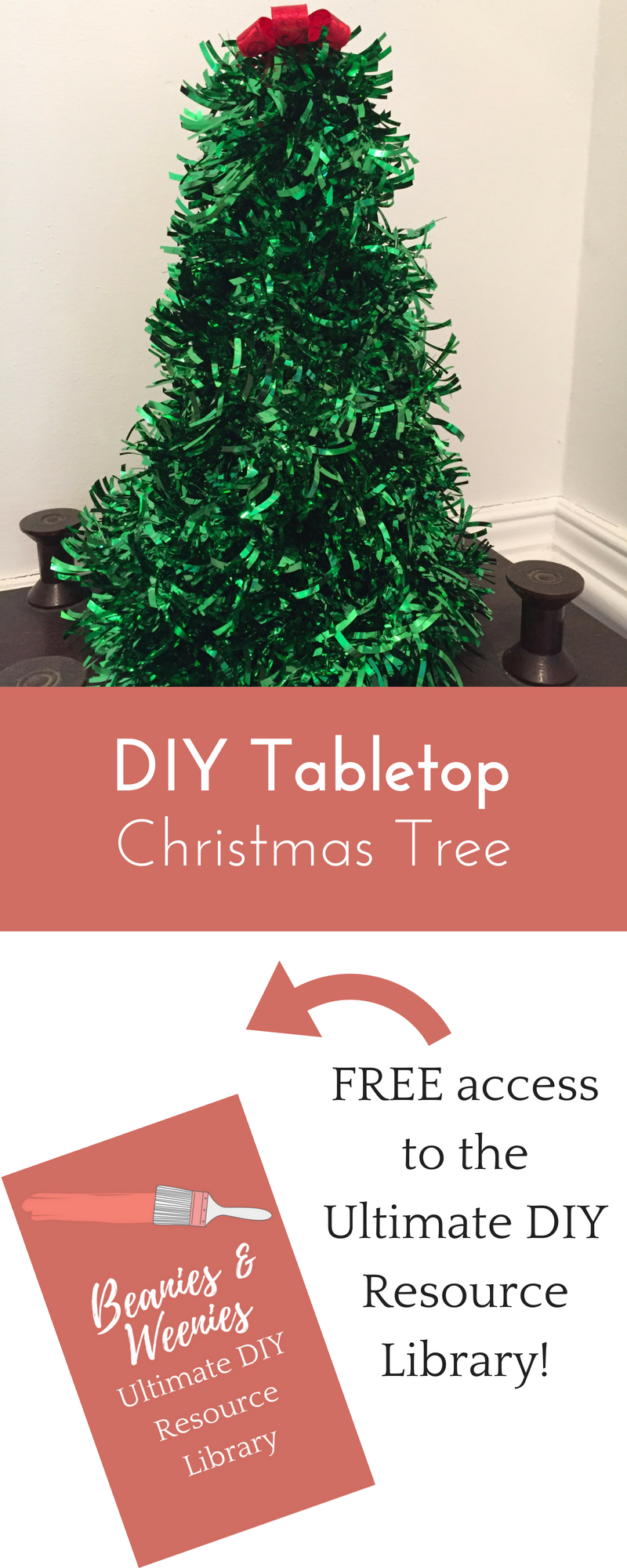 DIY Tabletop Christmas Tree | Mini Christmas Tree
