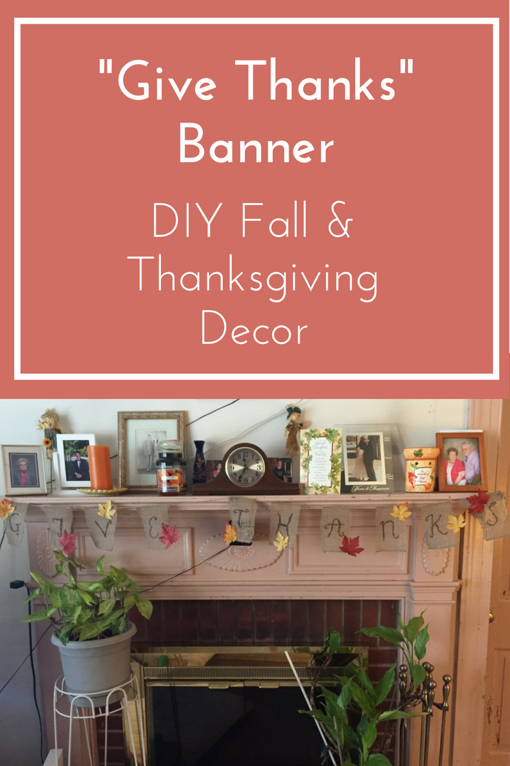DIY Thanksgiving Banner