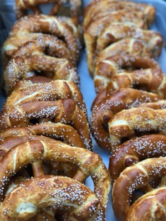 Fresh Baked Pretzels | State Farmers Market | Things to do in Raleigh, NC