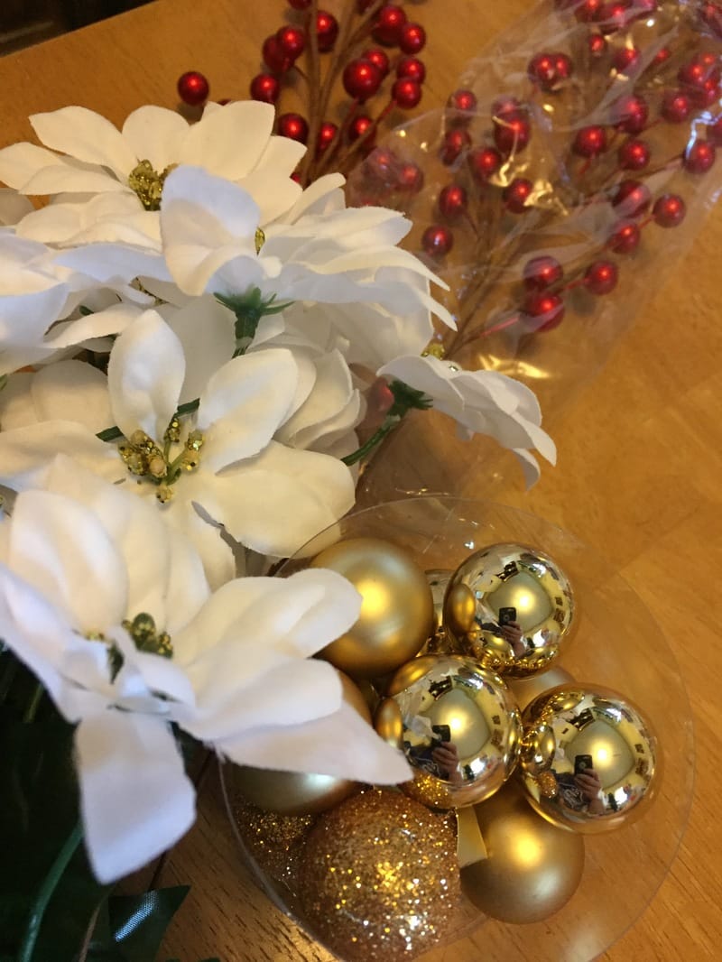 DIY Christmas Wreath Materials