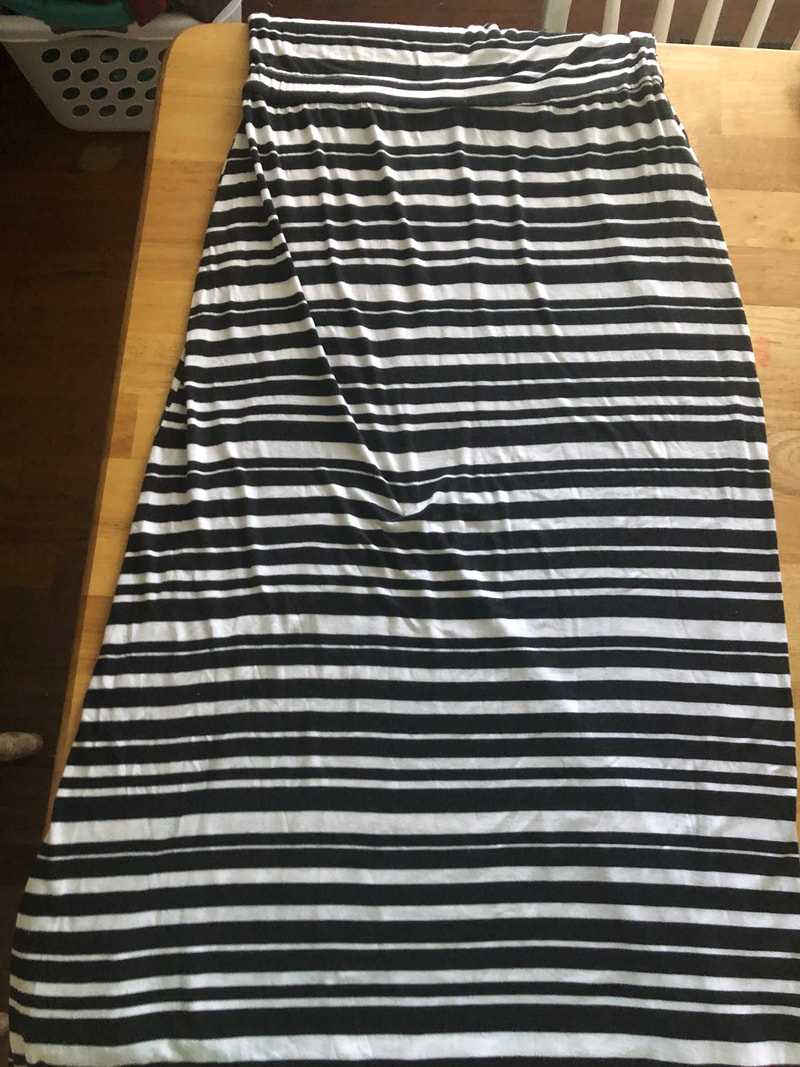 Thrift Flip: Maxi Skirt to Romper