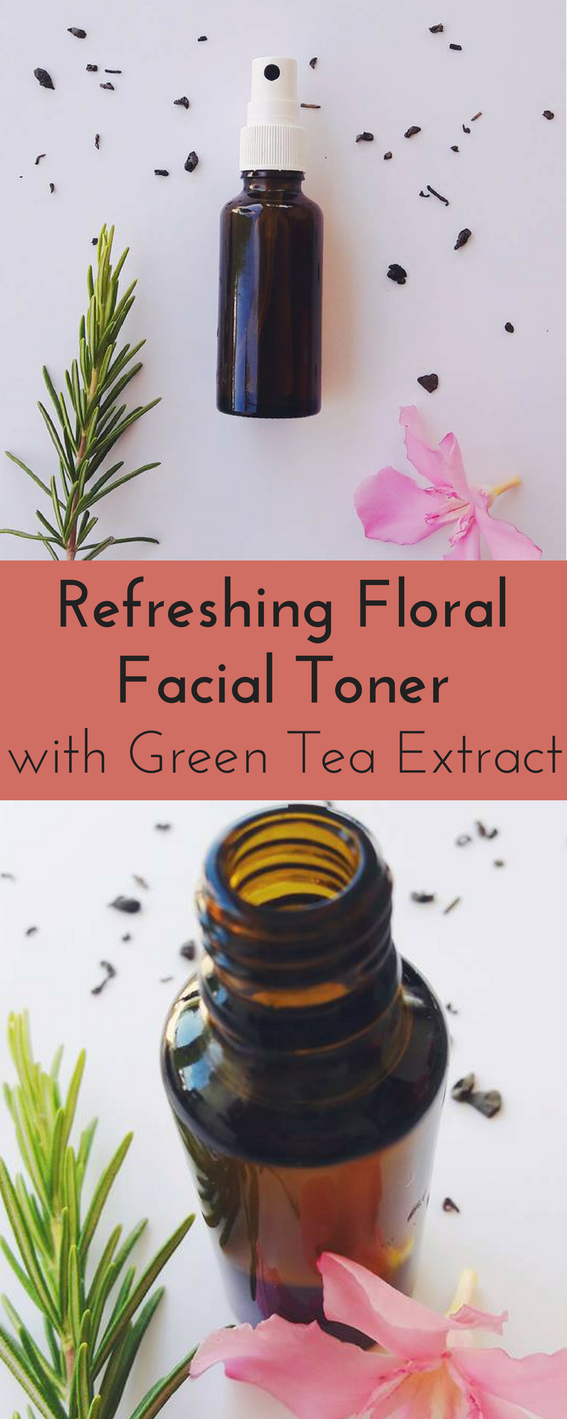 Refreshing Floral Facial Toner with Green Tea Extract